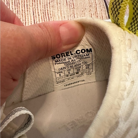 EUC Sorel Kinetic Impact lace sneakers sz8 - Picture 4 of 7